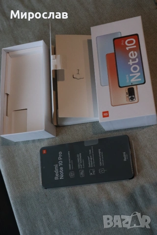 XIAOMI REDMI NOTE 10 PRO  6 GB RAM  128 GB ROM СМАРТФОН