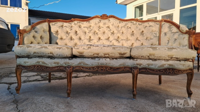 Диван ретро "Чипъндейл", снимка 5 - Дивани и мека мебел - 52534722