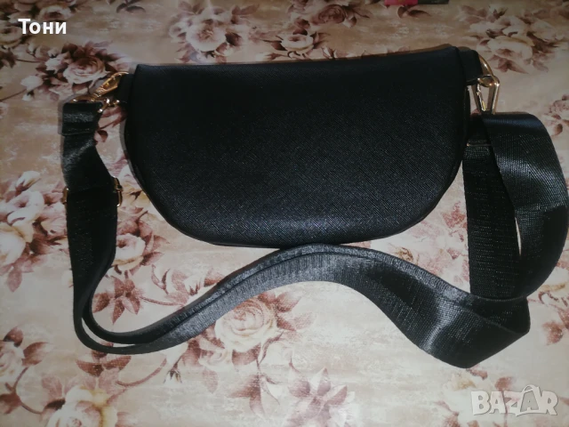 BagBase Оригинал Нова Кожена Дамска Чанта с Красив Принт , снимка 2 - Чанти - 50495903