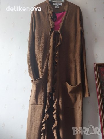 Sonia Rykiel. Size M 100% Памук Дълга жилетка, снимка 2 - Жилетки - 41974042