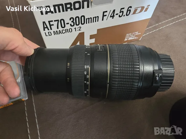 Обектив Tamron AF70-300mm Nikon, снимка 2 - Обективи и филтри - 56300901