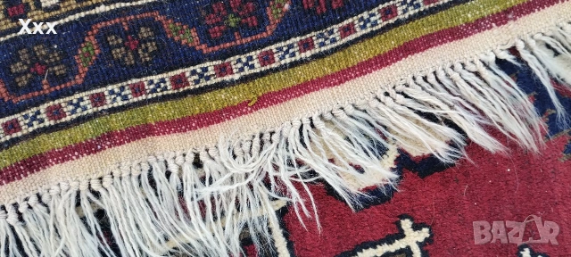 Ръчно тъкан вълнен килим.Топ Антика за ценители., снимка 5 - Килими - 53847635