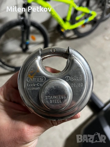 Заключващ механизъм за лапа на каравана/ремарке с катинар ABUS