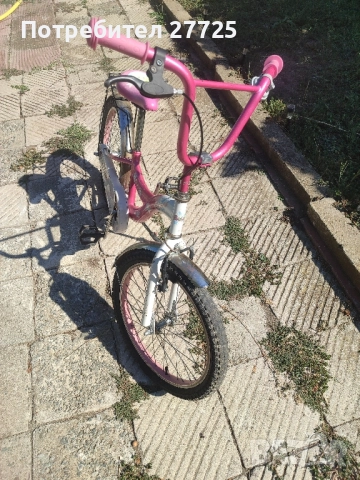 Детско колело за момиче.