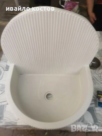 Мивка от иновативна бетонова смес, снимка 1