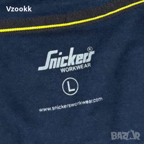 Мъжко работно горнище Snickers Logo | L размер, снимка 6 - Суичъри - 53712761