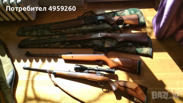 Ловни пушки, карабина с оптика и боен пистолет Револвер Рюгер, снимка 2 - Ловно оръжие - 56252201