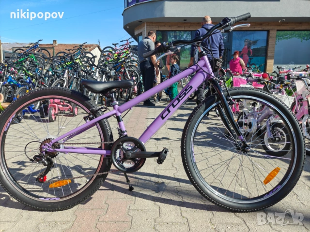 CROSS Велосипед 26" HARMONY лилав, снимка 11 - Велосипеди - 53830781