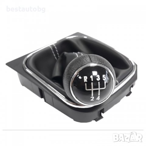 Топка за скоростен лост с маншон за VW Golf 5 / 6 (03-12) с 5 скорости 