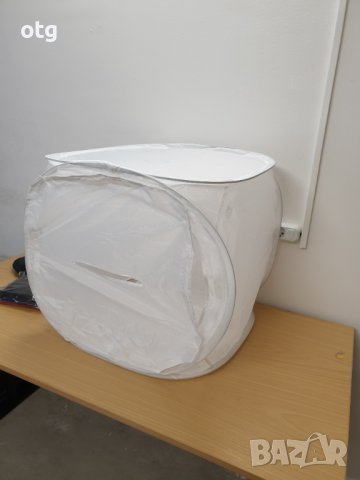 Палатка за фотография бяла 60х60, снимка 4 - Чанти, стативи, аксесоари - 41769053