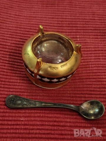 Индивидуални прибори, съдове за хайвер СССР. , снимка 9 - Антикварни и старинни предмети - 50658634