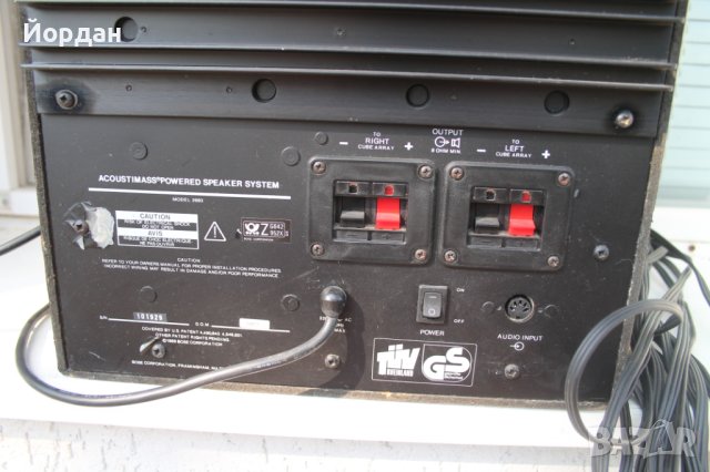 ''Bose Acoustimass'' модел 2683, снимка 4 - Аудиосистеми - 41786145