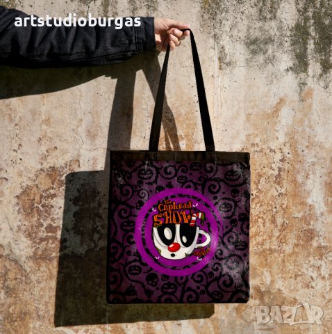 Памучна чанта с печат, снимка 8 - Чанти - 41357940