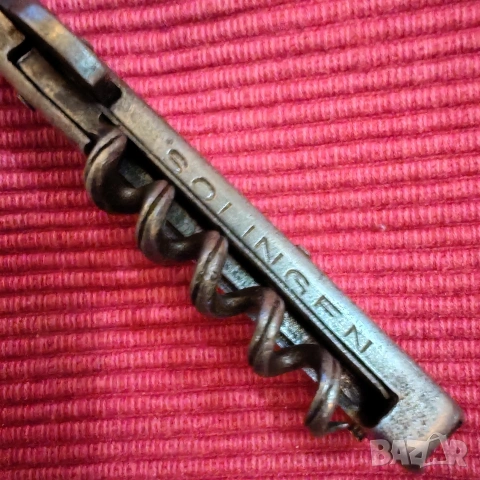 Старо войнишко ножче от втората световна война,Lupus Solingen. , снимка 7 - Ножове - 53374076