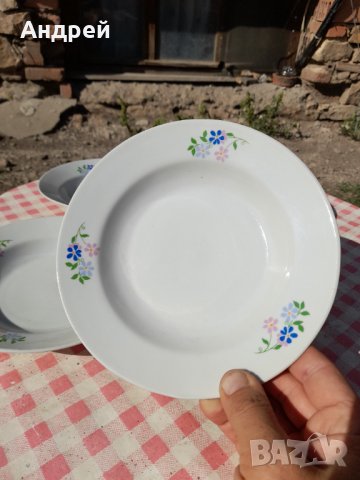 Стара порцеланова чиния,чинии #7, снимка 3 - Антикварни и старинни предмети - 33950692
