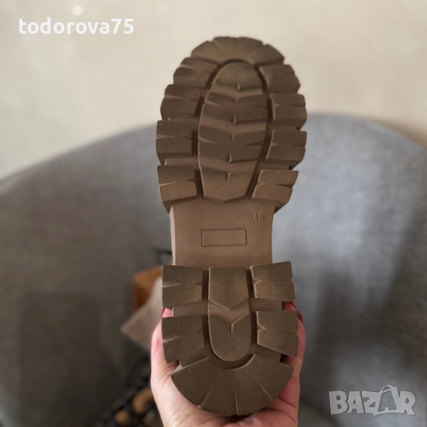 Нови боти от естествена.кожа, снимка 5 - Дамски боти - 52909115