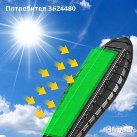 126 led диода Соларна улична лампа , снимка 11 - Соларни лампи - 41809049