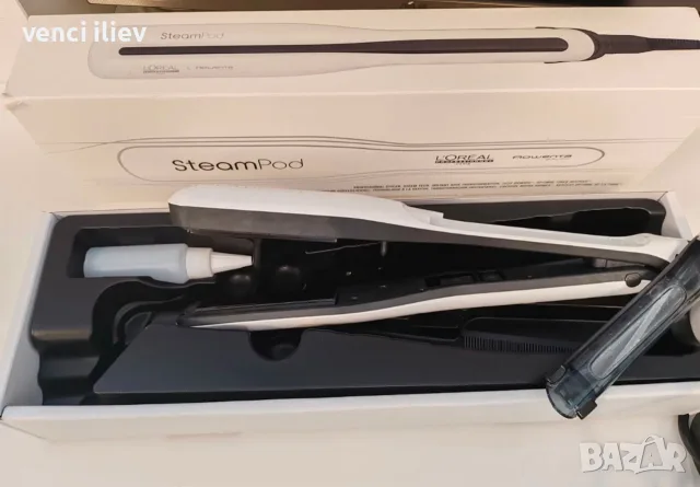L’Oreal steampod 3 преса Rowenta, снимка 3 - Друга електроника - 55872467