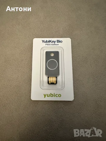 Yubico YubiKey Bio FIDO Edition USB-A - нов, запечатан блистер