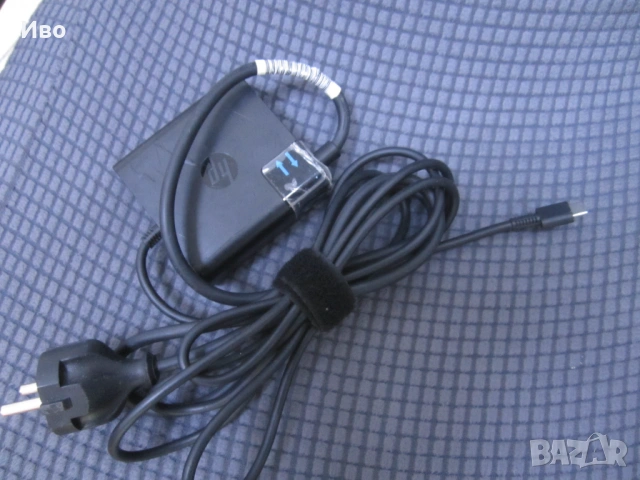 Оригинално зарядно за лаптоп HP - USB Type-C 65W, снимка 4 - Захранвания и кутии - 53607925