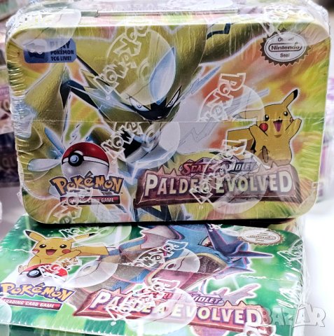 Карти в метална кутия Pokémon , снимка 5 - Колекции - 42545386