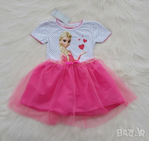 Детска рокля Елза - размер 3години - НОВА, снимка 6 - Детски рокли и поли - 44376117