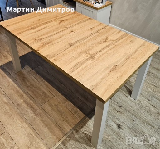 Трапезна маса Markskel 90*150/193/, снимка 4 - Маси - 52358369