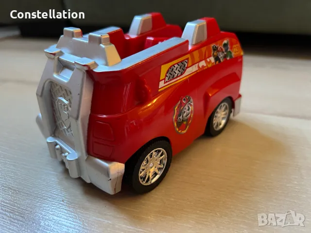 Музикална играчка пожарната кола на Маршал от Пес Патрул , снимка 2 - Музикални играчки - 47591907