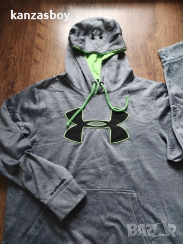 Under Armour Men's Armour Fleece - мъжки суичър M , снимка 6 - Спортни дрехи, екипи - 52997219