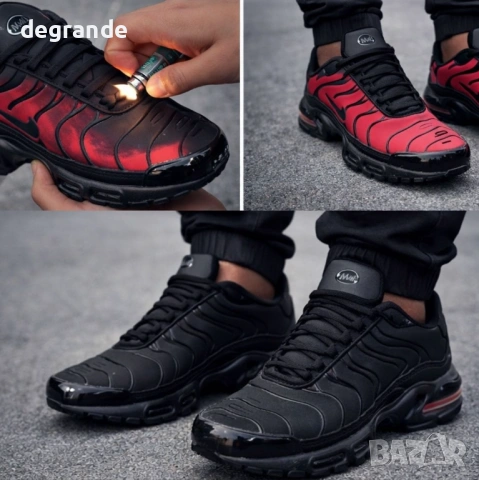 Nike TN Plus Termoactive - Цвят Черно със Червено 