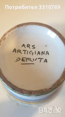 Прекрасни вази в стил "Майолика "., снимка 3 - Вази - 52566959