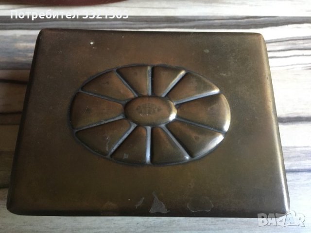 Месингова кутия за бижута, снимка 3 - Антикварни и старинни предмети - 40314056