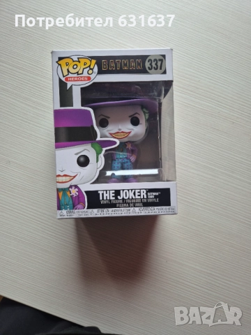 Фигура Funko POP! DC Comics: The Joker - The Joker with Hat (The Batman 1989) 