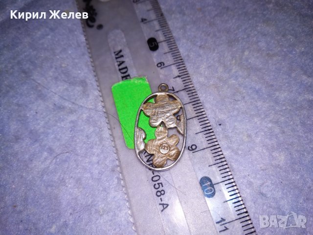 ФЛОРАЛЕН ФЕШЪН АРТ СРЕБЪРЕН МЕДАЛЬОН СРЕБРО 925 с БЛЕСТЯЩИ ФАСЕТИРАНИ ЦИРКОНИ 36137, снимка 9 - Колиета, медальони, синджири - 39654055