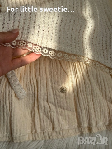 Нежен и стилен сет от 3 части 🤍 , снимка 6 - Детски рокли и поли - 53812578