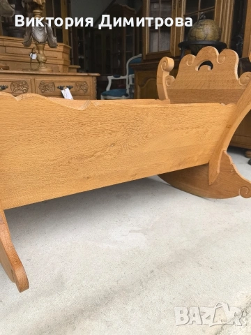 Винтидж люлка (01-055), снимка 4 - Градински мебели, декорация  - 53566592