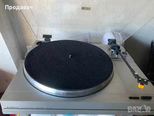 Грамофон Sanyo TP 220, снимка 2 - Грамофони - 48509705