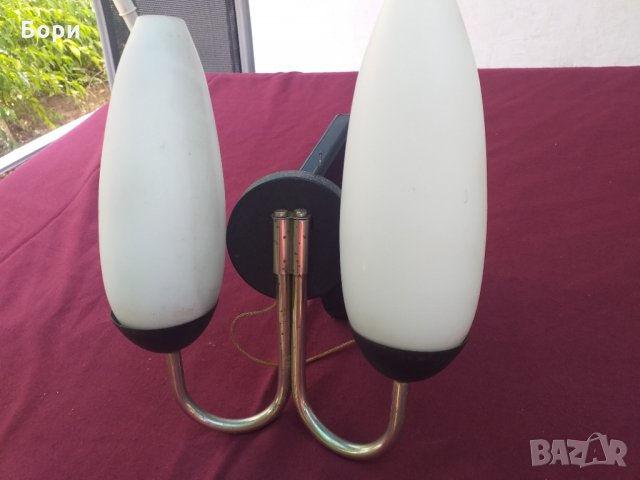 Стар аплик с ел. ключе, снимка 2 - Лампи за стена - 33817749