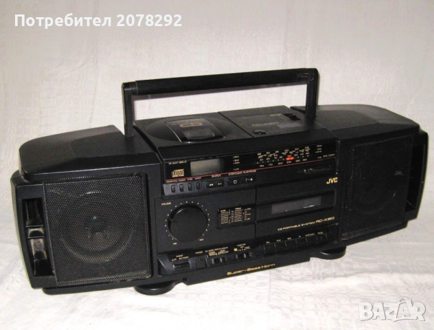 JVC RC-X 310 , снимка 4 - Радиокасетофони, транзистори - 53560564