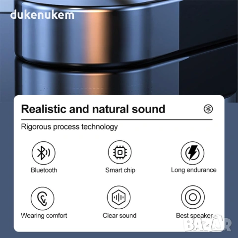 Безжични in-ear слушалки с neckband – шумопотискане, снимка 3 - Слушалки и портативни колонки - 53269881