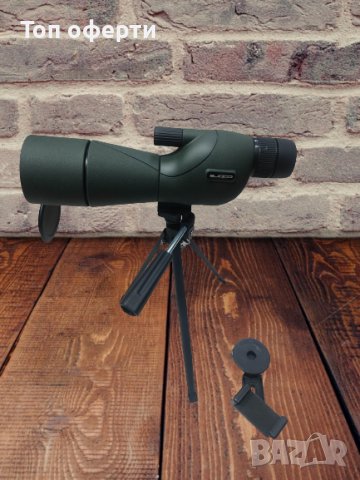 Професионален мощен монокулярен телескоп 25-75x60, снимка 3 - Екипировка - 40217995