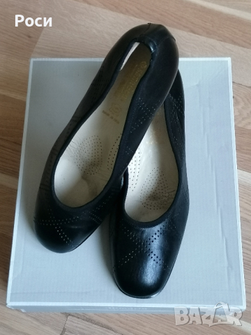 Италиански кожени обувки 39н , снимка 1 - Дамски обувки на ток - 44925930