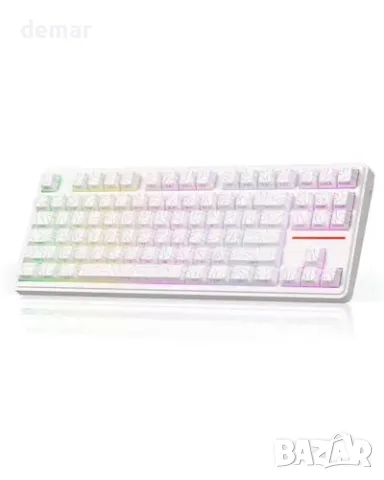 VidaTeco K87 безжична механична геймърска клавиатура с RGB