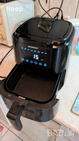 Air Fryer - Silver Crest, снимка 4 - Уреди за готвене на пара - 52344993