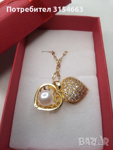 Елегантно колие , снимка 12 - Колиета, медальони, синджири - 51682252