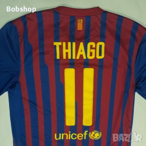 Barcelona - Thiago Alcantara №11 - Nike - season 2011-2012, снимка 13 - Футбол - 41609459