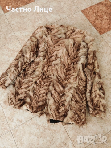Разкошно Елегантно Супер Качествено Дамско Кожено Палто от Норка, снимка 4 - Палта, манта - 53840390