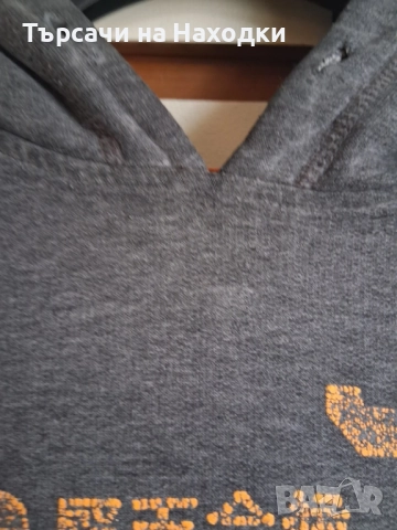 Мъжки суичър Superdry Pacific Surf Hoodie L Large сиво grey, снимка 5 - Суичъри - 52184391