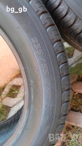 Две летни гуми MICHELIN 235/55R18, снимка 2 - Гуми и джанти - 40981414