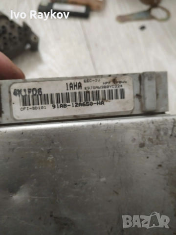 Компютър Двигател 1.4i за Ford ESCORT (1995 - 1998) , 91AB-12A650-HA., снимка 6 - Части - 52850081